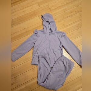 Lavender Hoodie and Jogger Set
